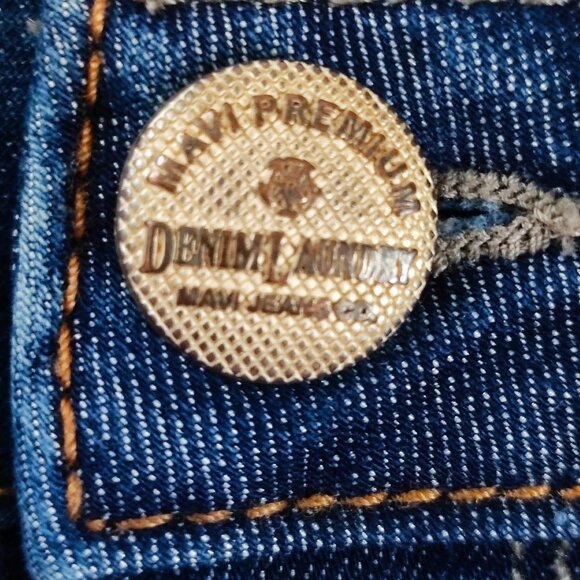 Mavi jean midi skirt denim blue women's size S - Picture 9 of 12